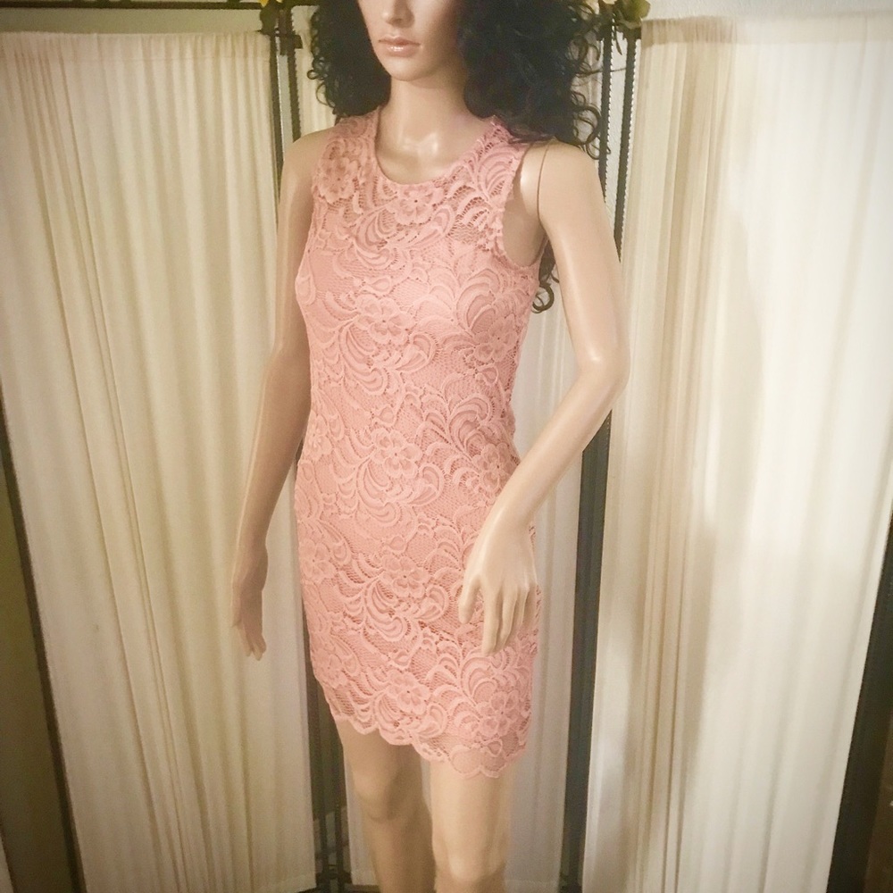 Mauve pink dress